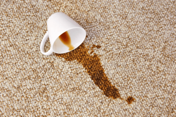 Coffee Stain On carpet