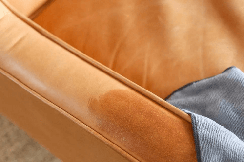 Conditioner for leather couch