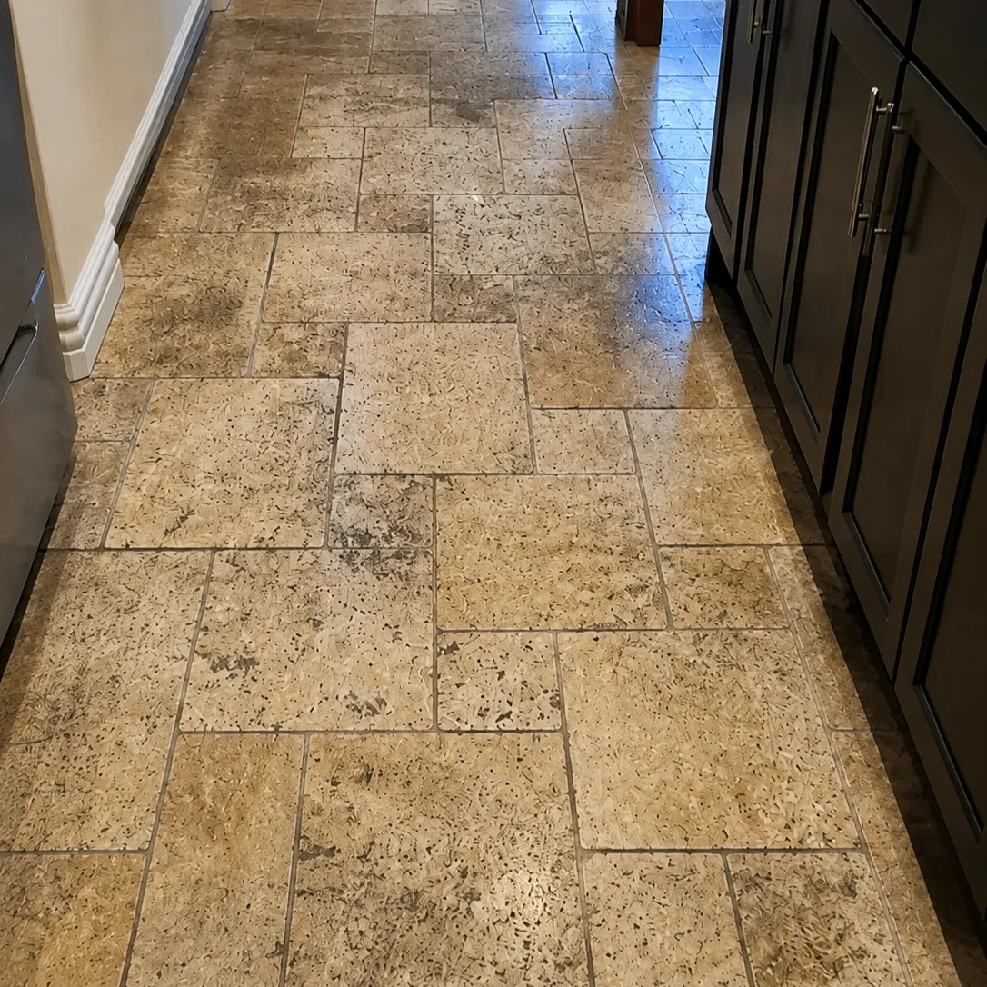 Before Tile Cleaning