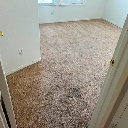 Porterville-bed-room-brown-carpet-cleaning-before-5 1