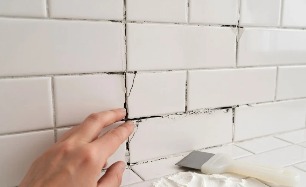 Inspect and Repair Damaged Grout